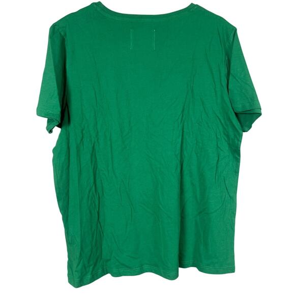 Ban.do NWT Calm Green Spellout Shirt XL Floral - Picture 5 of 8